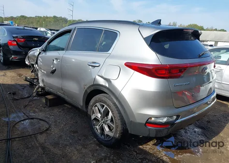 2021 Kia Sportage Ex from USA, damaged, VIN KNDPNCAC3M7909678